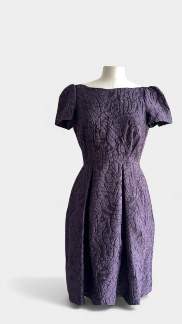 PURIFICACION GARCIA - GRAPE EMBROIDERY DRESS - Image 2
